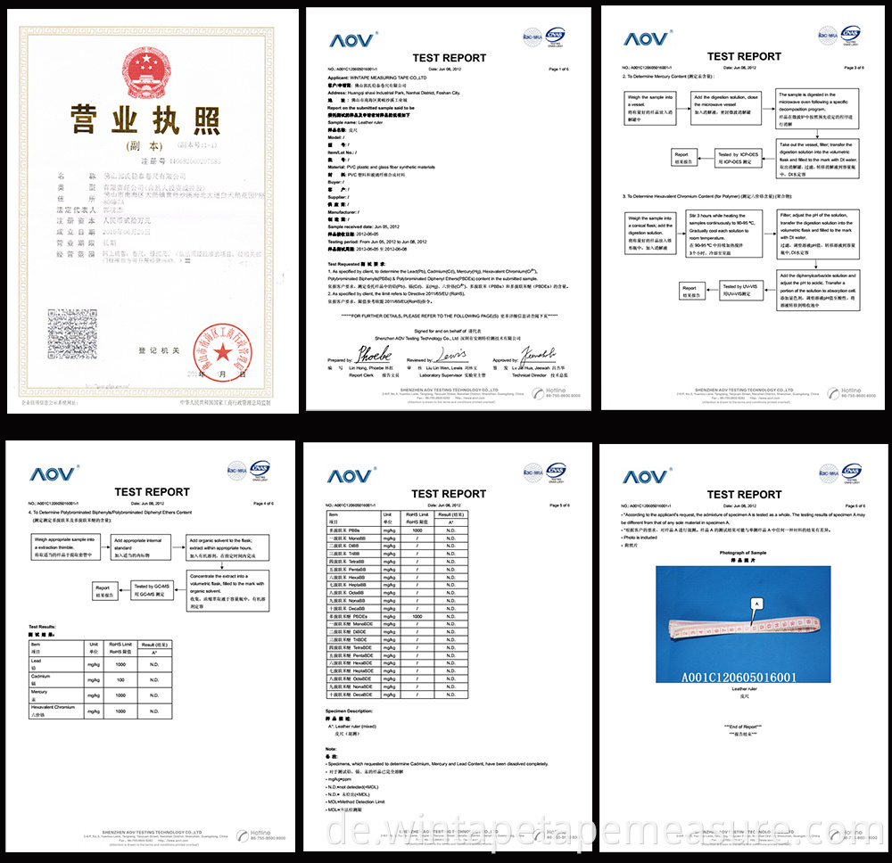 Hergestellt in China Kabelwerkzeuge Hochwertiger Rohr-OD-Durchmesser-Messung in metrischen und dezimalen Zolleinheiten